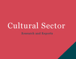 Cultural Sector Research & Reports