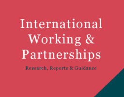 International Working & Partnerships